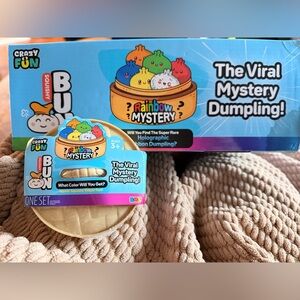 Rainbow Mystery Dumpling Squishy Toy Viral Fidget Bun NIP